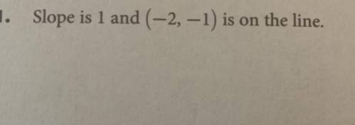 Write an equation in point-slope form for each line