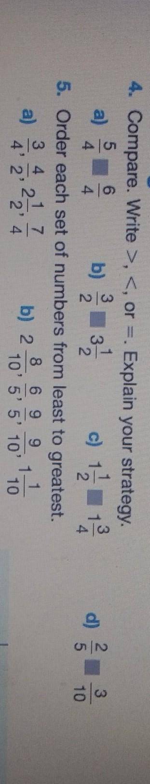 Hi someone please help me with questions 4 and 5 please