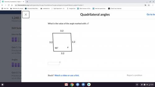 What is the value of the angle marked with xxx?