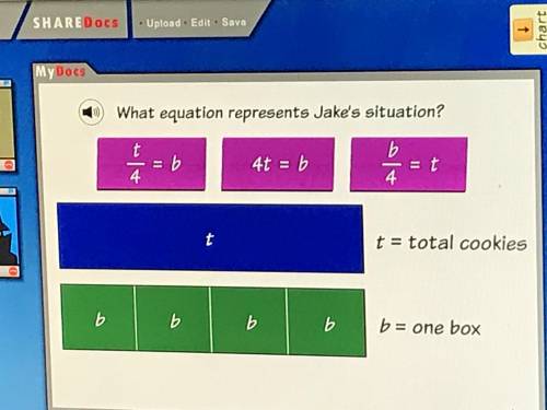 What is equation represents Jakes situation
