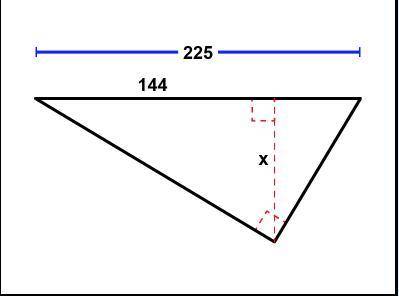 Need help finding the missing length to the attached triangle.