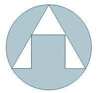 Help please!!! Which of the following represents the area of the white (unshaded) region? * A.) Are