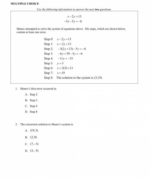 Please help with 1 and 2❤️plz plz