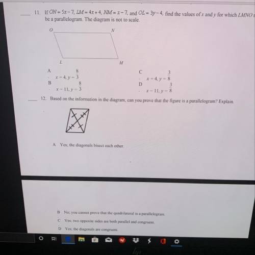 I need help with 11 and 12