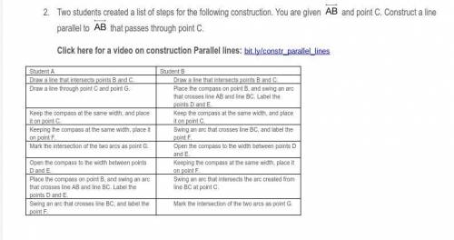 WILL MARK THE BRAINLIEST: Which student has steps in the correct order and which does not? Explain.