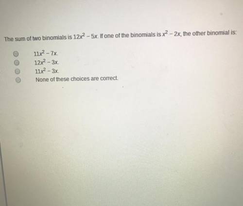 Subtracting polynomials