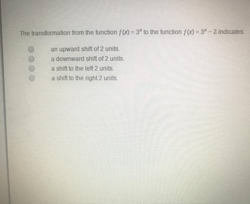 Transformations of exponential functions