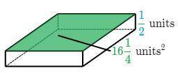 What is the volume of the following rectangular prism?