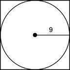 Linda throws a dart that hits the square shown below: What is the probability that the dart hits a
