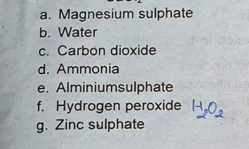 Find the molecular formula of the following