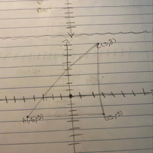 Find the length of the base and the height and calculate the area