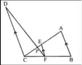 Please Solve this, it would be extremely helpful for me.

In the figure given below, AB ll EF ll C