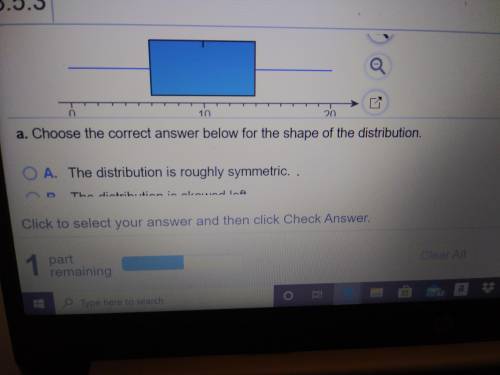 Need to find the shape of distribution
