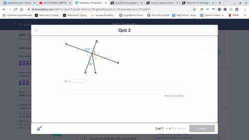 Solve for X in the diagram