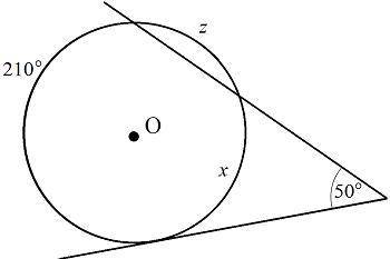 PLEASE HELP!Find the value of z. A. 40 B. 80 C. 56 D. 62