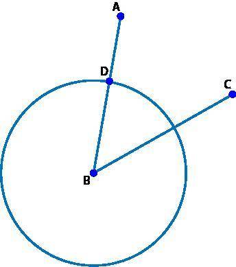 Bill is bisecting an angle with technology. Which of the following describes his next step?

A. Cr