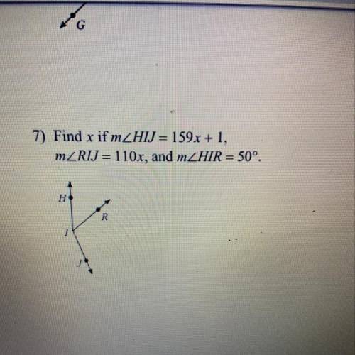 What is the value of x