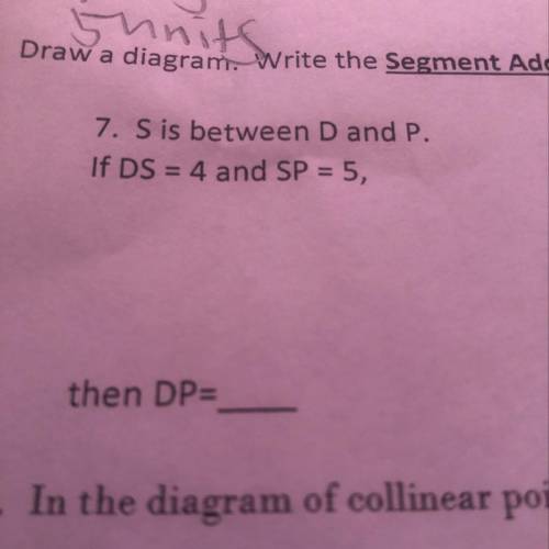 Draw a diagram. Write the Segment Addition Postulate for the points described. Then solve for missi