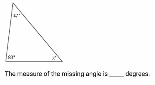 Math quiz with angles again