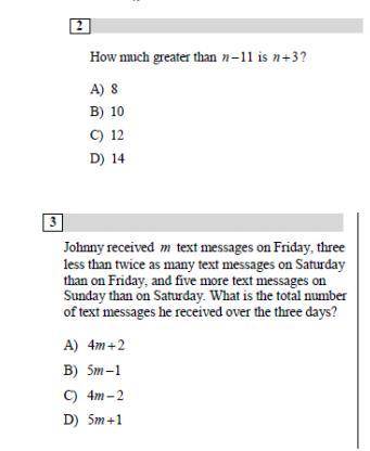 Can someone please answer these two questions? Isn't the first one's answer option A? I don't under
