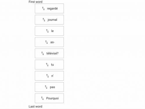 Put the following words in the correct order to form an inversion question? PLEASE HELPPP!! GIVING