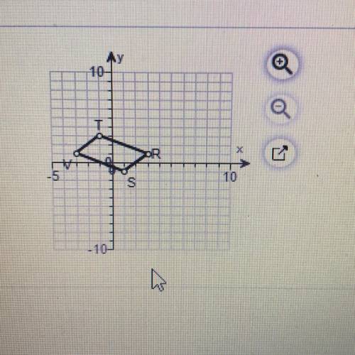 Use the graph and the translation (x,y) → (x + 4,y - 3) to

answer parts a and b below.
AY
10-
o
X