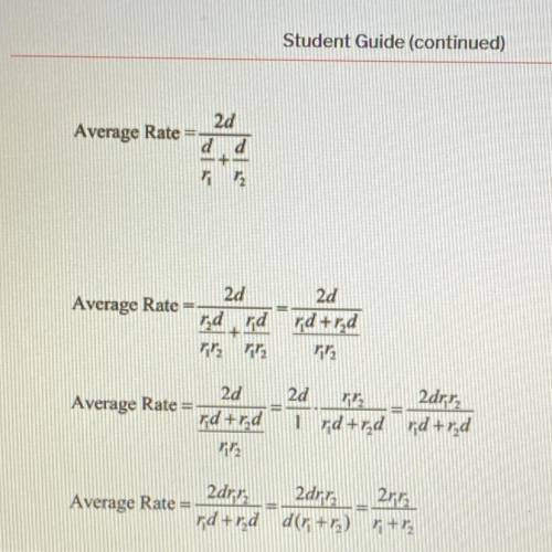 PLEASE HURRYd. Using the equation for average rate above, determine t
