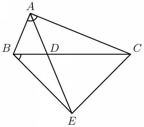 In triangle $ABC,$ the angle bisector of $\angle BAC$ meets $\overline{BC}$ at $D,$ such that $AD =
