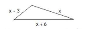 What is the perimeter of the figure below