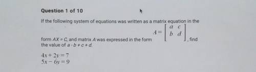 Hello, I have been having trouble with this question and I'm not sure if any one knows how to do it
