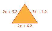 Is the triangle an equilateral triangle

The triangle (options is or is not) an equilateral triang
