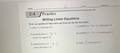 #3 with show work answers please ASAP