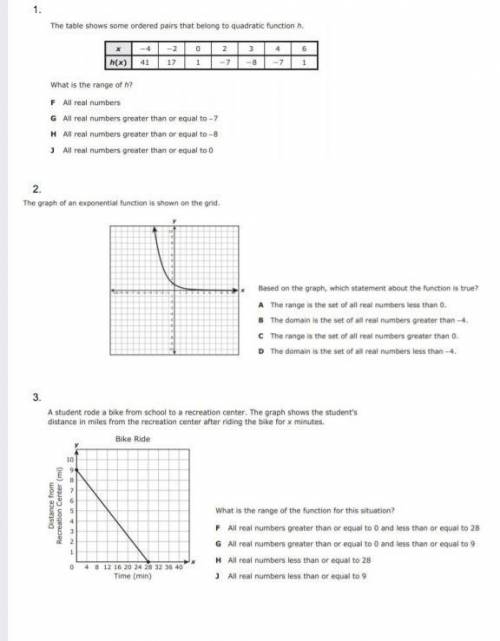 please help me with tbis algebra problems im sorry i dont get them, the 3 of them please and of you