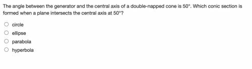 Please help me !!! A question for Pre- Calculus Conic Sections!