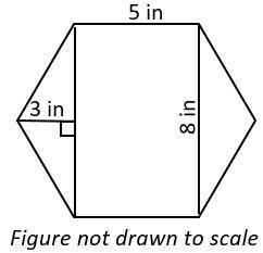 11 )
A regular hexagon, where all the sides of the figure are equal in length, is shown.