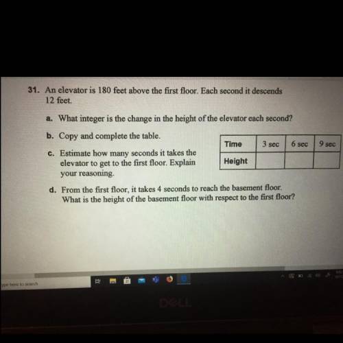 Please help with all part because I will brainliest plus 50 points!!
