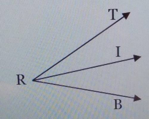 MZTRI 3x - 5, MZIRB = x + 27, and mTRB Does RI bisect TRB?