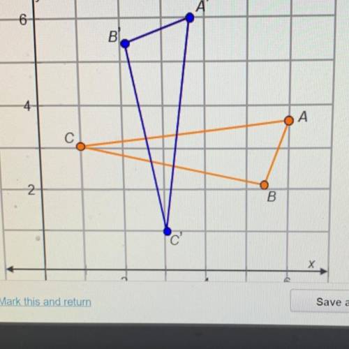 What is the equation for the line of reflection?