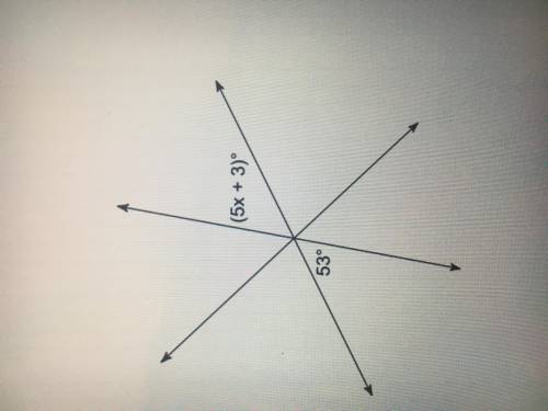 Find the value of x.