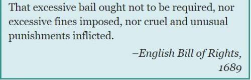 I WILL GIVE BRAINLIEST

Compare the excerpts from the English Bill of Rights and the US Bill of Ri