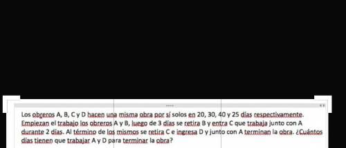 Como se haces y como se llama este tipo de problemas