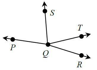 HELP.Using the picture below, given m∠PQS = (5x +3) and m∠SQT = (10x-5) and m∠PQT = (17x-16), find