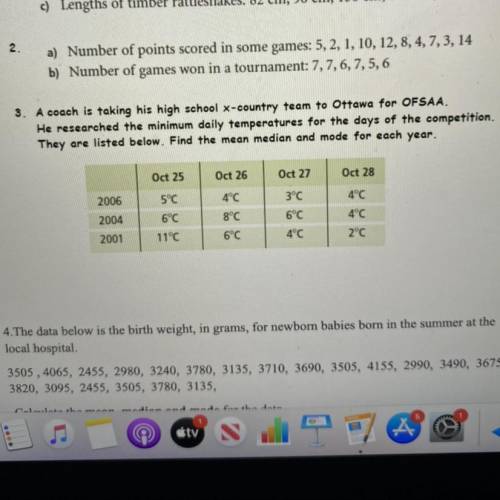 Grade 12 math need help with question 3