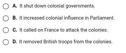 How did the british government respond when colonist organized protest against it's new policies?
