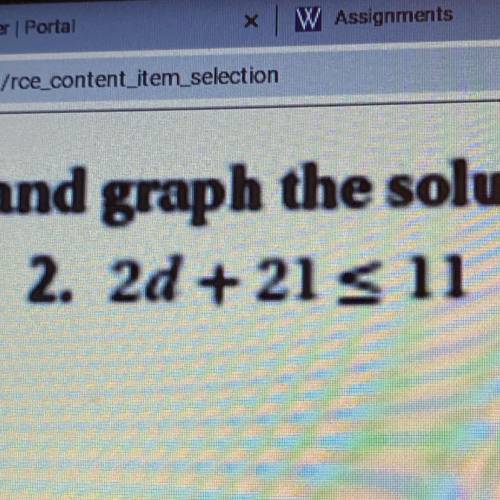 Solve each inequality and graph the solutions , ILL MARK BRAINLIST