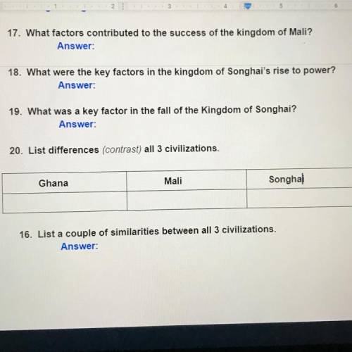 Can someone help me please?? It doesn’t matter which one! It’s about “Medieval African kingdoms”