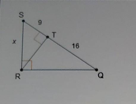 What is the value of x? O12 units O15 units O20 units O 24 units