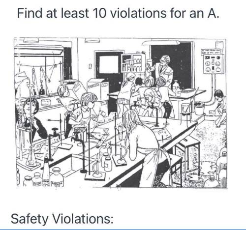 Can you help me find 10 safety violations