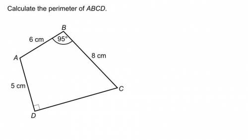 Calculate the perimeter of ABCD.