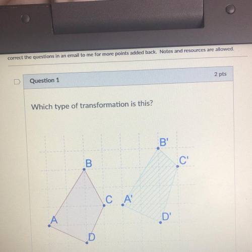 Which type of transformation is this?